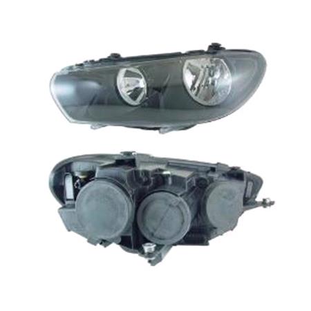 Left Headlamp (Halogen, Takes H7 / H7 Bulbs, Supplied With Motor, Original Equipment) for Volkswagen SCIROCCO 2009 2014