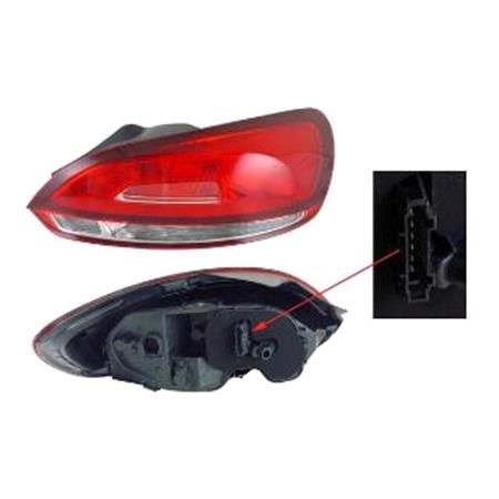 Right Rear Lamp (Supplied With Bulb Holder, Original Equipment) for Volkswagen SCIROCCO 2009 on