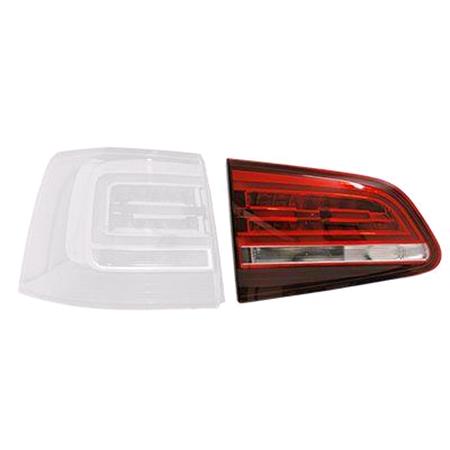 Left Rear Lamp (Inner, On Boot Lid, LED, Original Equipment) for Volkswagen SHARAN 2015 on