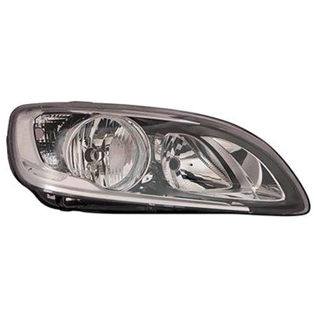 Right Headlamp (Halogen, Takes H7 / H9 Bulbs, Supplied With Bulbs, Supplied Without Motor, Original Equipment) for Volvo S60 II 2013 2018