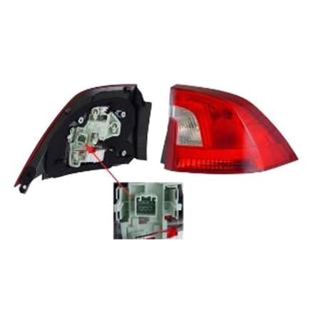 Right Rear Lamp (Outer, On Quarter Panel, Supplied With Bulbholder And Bulbs, Original Equipment) for Volvo S60 II 2010 on