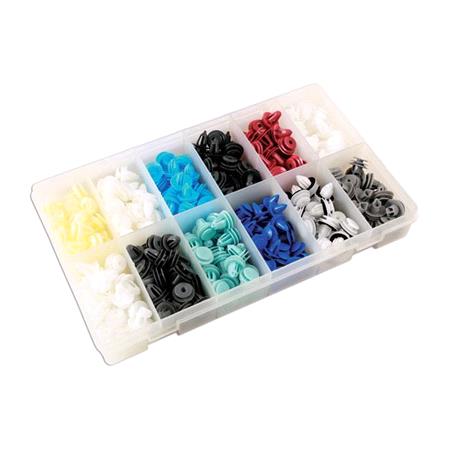 Assorted Panel Clips, Asian Market    Set of 335