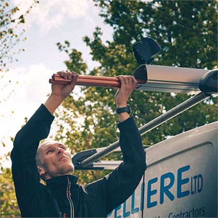 Draper 36109 Van Vault S10520 Roof Tube 100, 3m