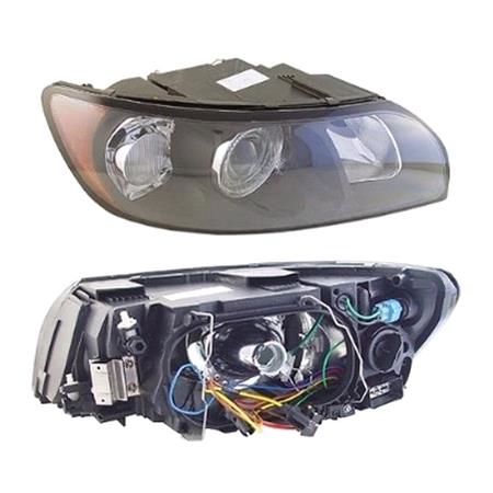 Right Headlamp (Xenon, Dynamic Bending Lamp, Takes D1S / H9 Bulbs, Supplied With Ballast Unit, Motor & Bulbs,  Original Equipment) for Volvo XC60 2009 13 