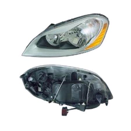 Left Headlamp (Halogen, Takes H7 / H9 Bulbs, Supplied With Motor & Bulbs, Original Equipment) for Volvo XC60 2009 2013