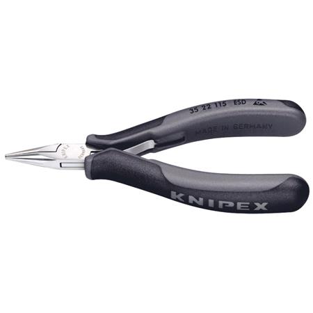Knipex 37067 115mm Flat Round Jaw Electrostatic Pliers