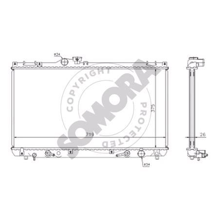 Somora Radiator   371040