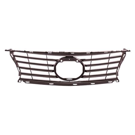 Lexus IS Series 2013 2016 Front Bumper Grille, Upper, Painted Grey, Not For F Sport Models