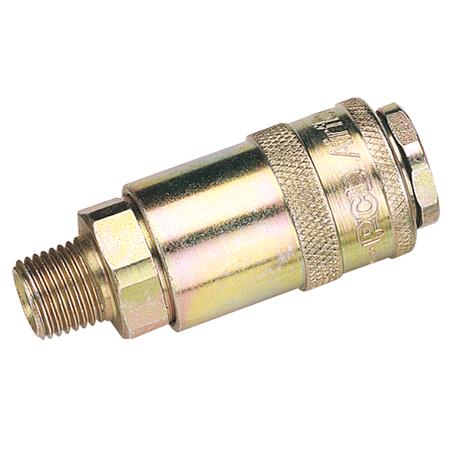 Draper 37834 1 4 inch Male Thread PCL Tapered Airflow Coupling