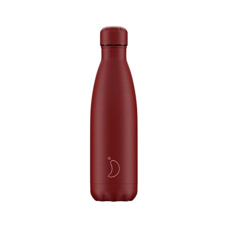 Chilly's 500ml Bottle   Matte All Red