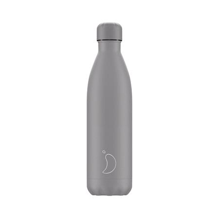 Chilly's 500ml Bottle   Mono All Grey