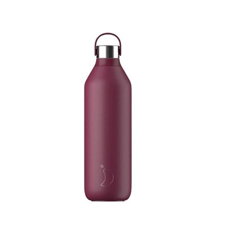 Chilly's 1L Series 2 Bottle   Plum Red
