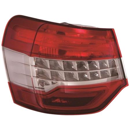 Left Rear Lamp (Saloon, Outer, On Quarter Panel) for Citroen C5 2011 on