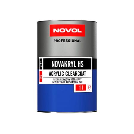 Novol Novakryl HS 2+1   Acryl Clearcoat, 1 Litre