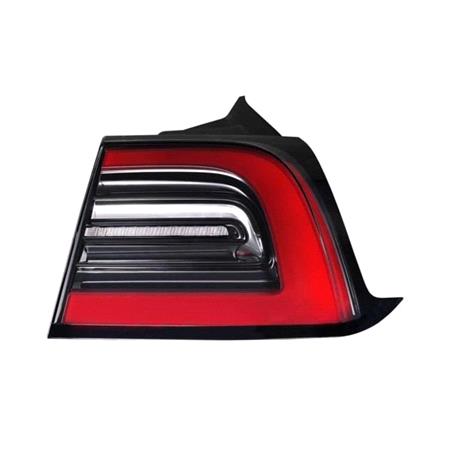 Right Rear Lamp (Outer, On Quarter Panel, LED, Original Equipment) for Tesla MODEL 3 2017 to 2023