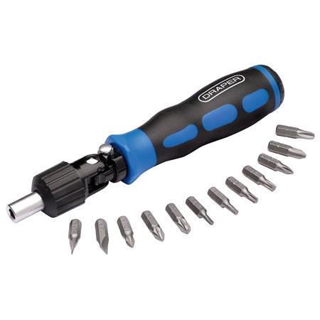 Draper 38124 Ratcheting Screwdriver Set (11 piece)