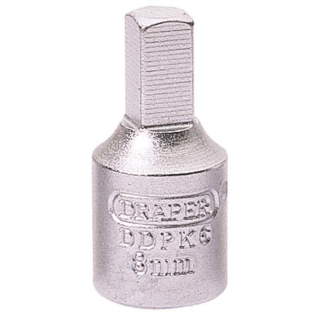 Draper Expert 38324 8mm Square 3 8 Square Drive Drain Plug Key