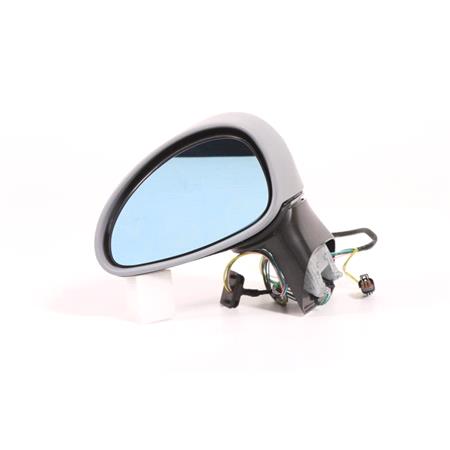 Left Wing Mirror (electric, heated, blue glass) for Citroen C4 Coupe 2004 2010