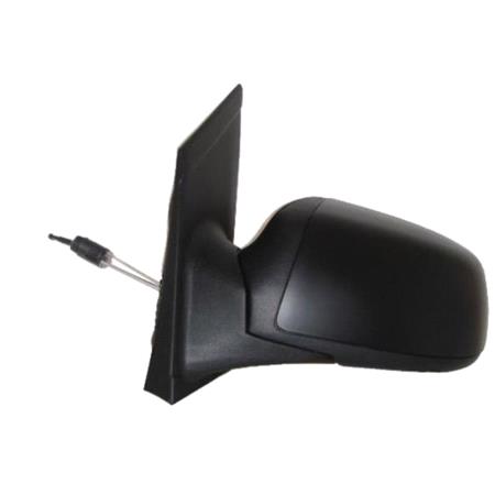 Left Wing Mirror (manual, black cover) for Ford FOCUS II Saloon, 2005 2008