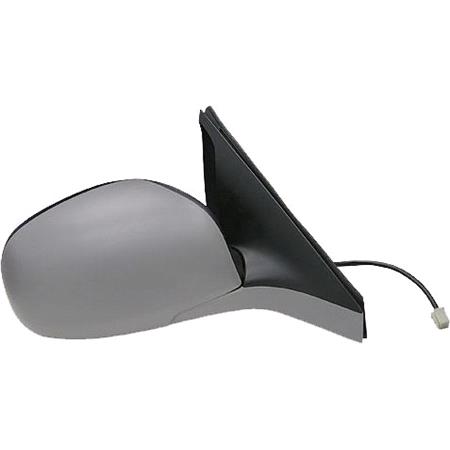 Right Wing Mirror (electric, heated, primed cover) for SUZUKI SWIFT III, 2005 2010