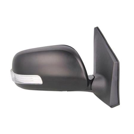 Right Wing Mirror (electric, indicator, not heated, primed cover) for Toyota COROLLA Saloon, 2010 2013