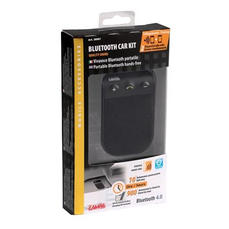 Bluetooth Handsfree Car Kit, Portable Bluetooth Speaker Phone Kit