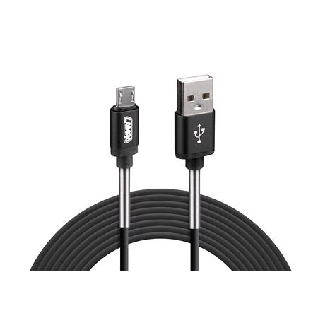 Micro USB Charging Cable   200cm   Black