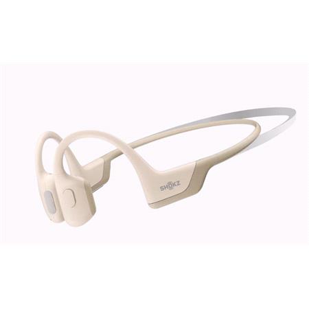 SHOKZ OpenRun PRO Bone Conduction Open Ear Sport Headphones   Mini Beige