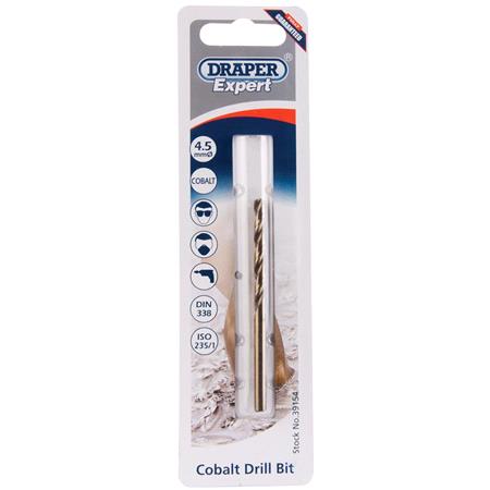 Draper Expert 39154 4.5mm HSS Cobalt Drill