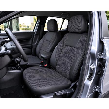 CLASSICO Style Seat Covers (Black) For Citroen C ZERO 2010 Onwards