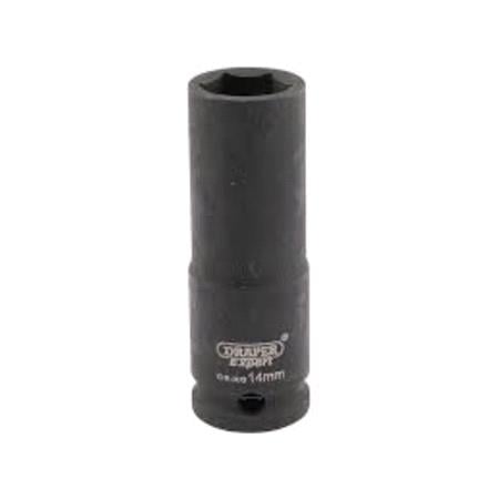 Draper Expert 06887 14mm 3 8 inch Square Drive Hi Torq 6 Point Deep Impact Socket