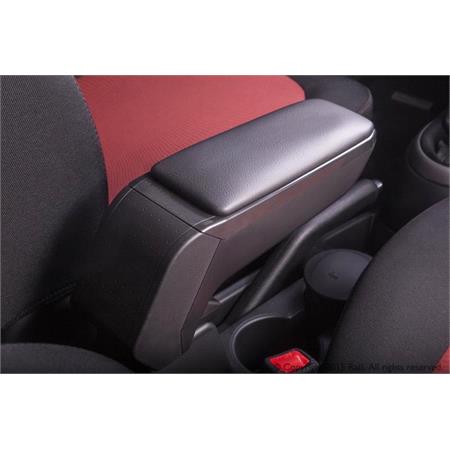 Tailor Made Armster armrest to fit FORD FOCuS (+uSB+AuX Extension Cable) 2011 2014 black