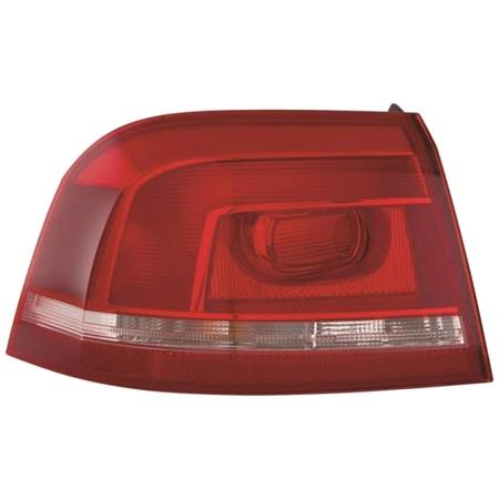 LH Tail Lamp for Volkswagen PASSAT 2010 to 2014 , Outer