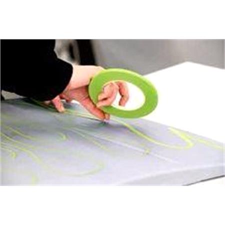 3M™ Precision Masking Tape, Green, 6.35 mm x 55 m, 06525