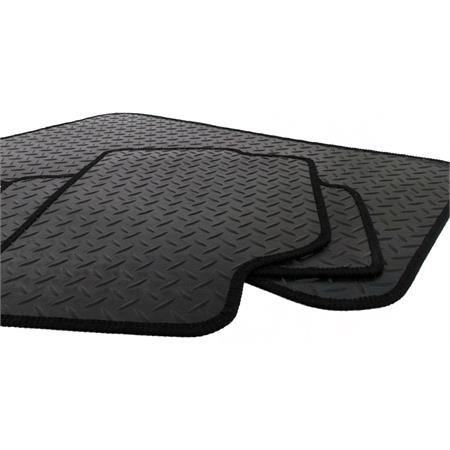 Rubber Tailored Car Mat   VW Caddy (2004 Onwards)   Pattern 1423