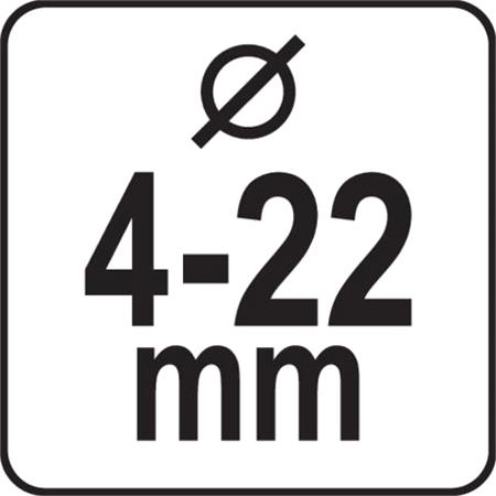 STEP DRILL 4 22MM