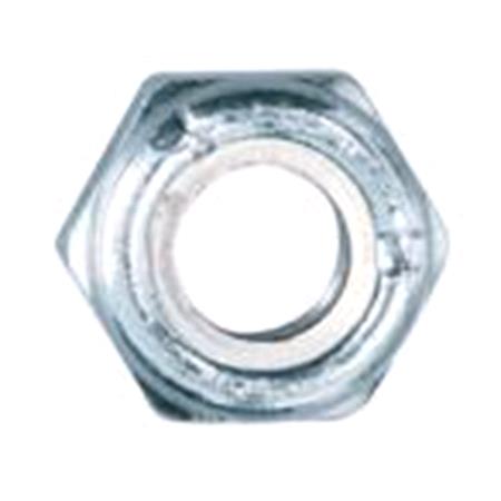 SELF LOCKING NuTS WITH NYLON INSERT   LOW FORM 100 pcs