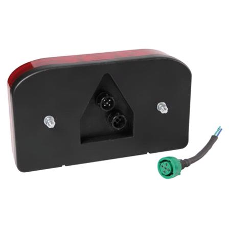 Deluxe, 8 functions tail light 12V   Right
