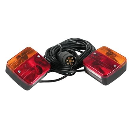 Pronto Fari, pre wired trailer lights wiring set, 12V