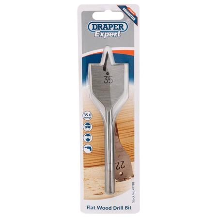 Draper Expert 41788 35.0mm Flat Wood Bit