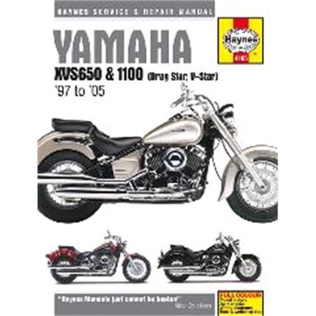 Yamaha XVS650 & 1100 Drag Star   V Star (1997   2005) Haynes Manual