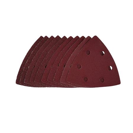 Draper 42104 Delta Sanding Sheets with Hook and Loop, 93mm, Assorted Grit (Pack of 10)