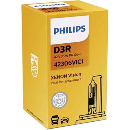 Philips Vision 42V D3R 35W PK32d 6 Xenon Bulb   Single