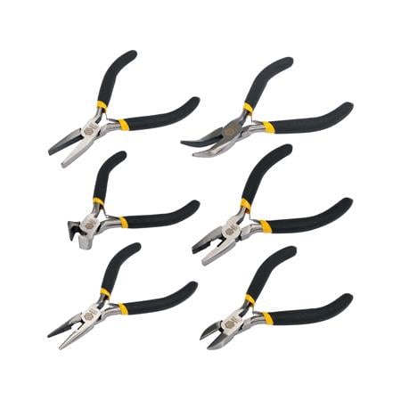 MINI PLIERS 125MM 6PCS