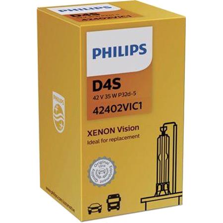 Philips Vision 42V D4S 35W PK32d 5 Xenon Bulb   Single