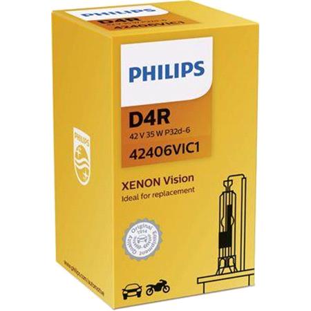 Philips Vision 42V D4R 35W P32d 6 Xenon Bulb   Single