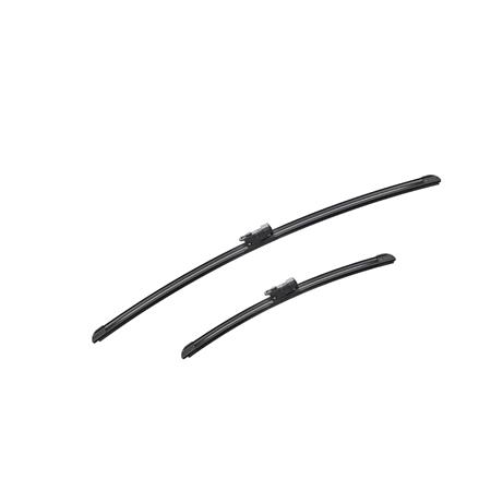 BOSCH A539S Aerotwin Flat Wiper Blade Front Set (650 / 400mm   Top Lock Arm Connection) for Toyota AVENSIS Estate, 2009 Onwards