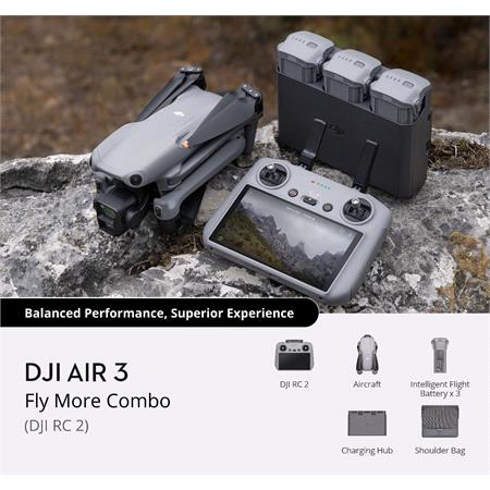 DJI Air 3 Fly More Combo (RC 2) Drone