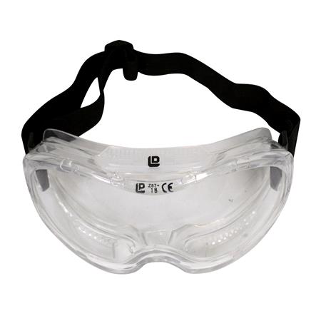LASER 4394 Vented Safety Goggles   Clear