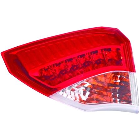 Left Rear Lamp (Outer, On Quarter Panel, Hatchback, Supplied Without Bulbholder) for Renault LAGUNA III 2007 2010